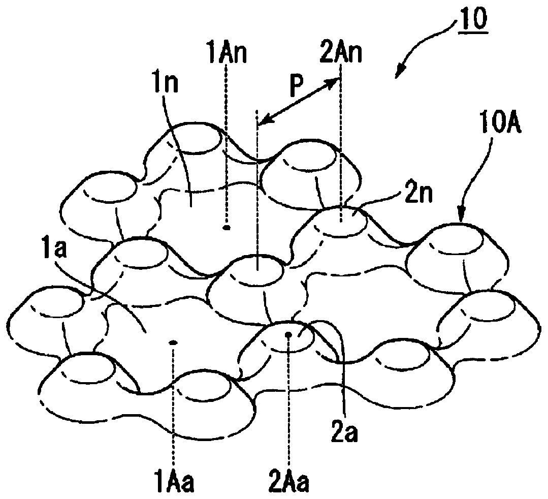 Mold, manufacturing method of organic light emitting diode, and organic light emitting diode