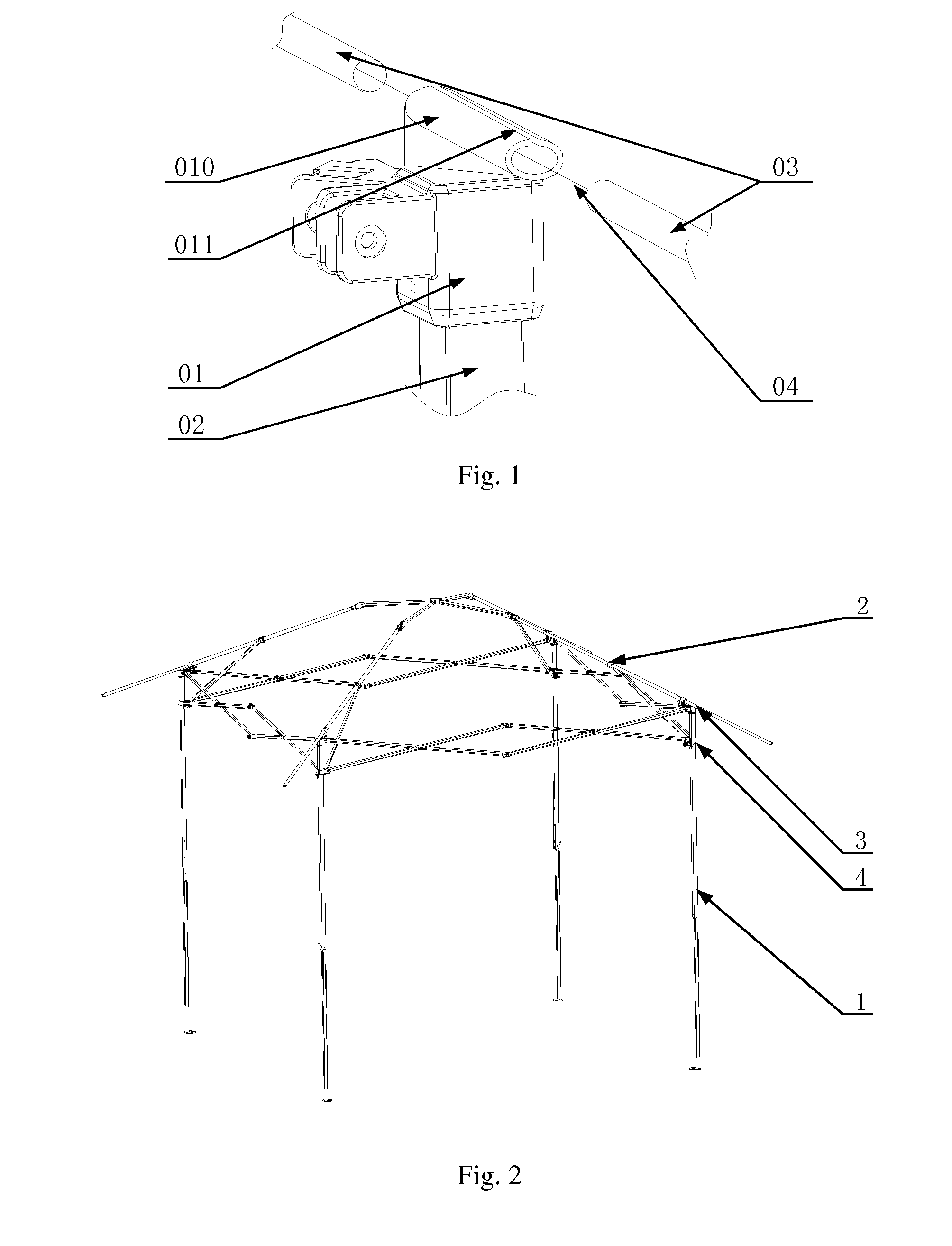 Tent Skeleton and Tent