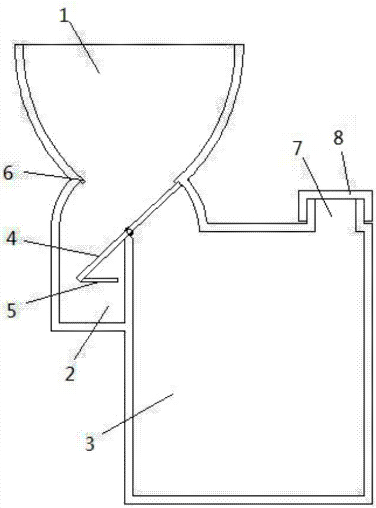 Urine-taking device for urinalysis in urinary surgery department