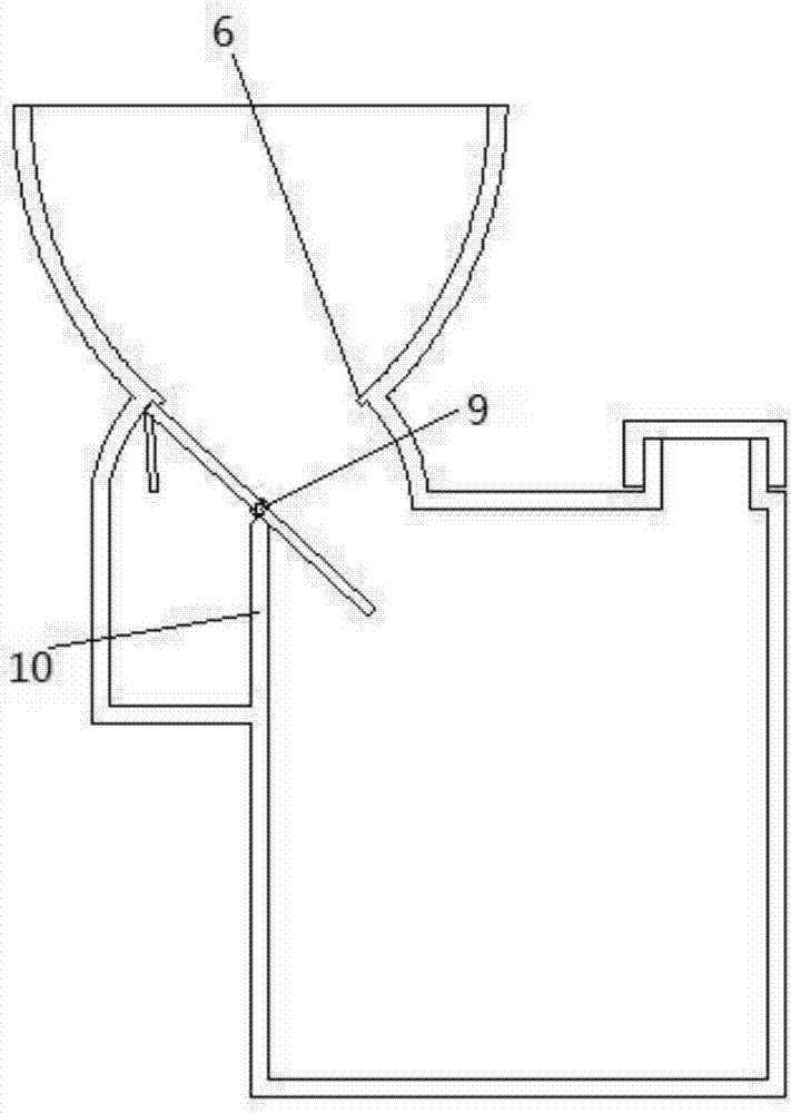 Urine-taking device for urinalysis in urinary surgery department