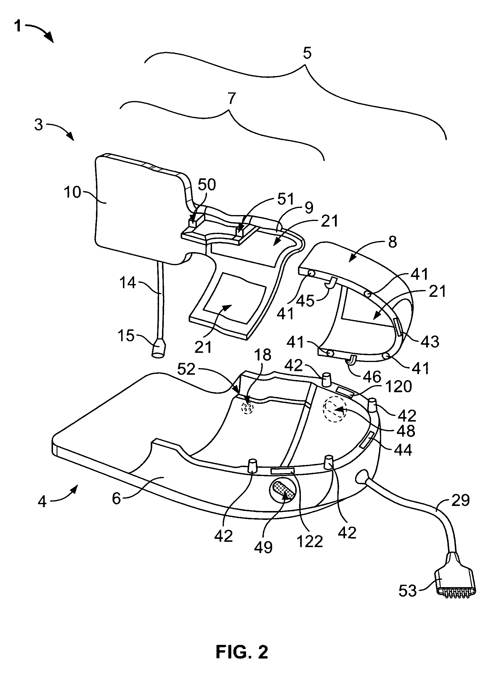 RF array coil system and method for magnetic resonance imaging