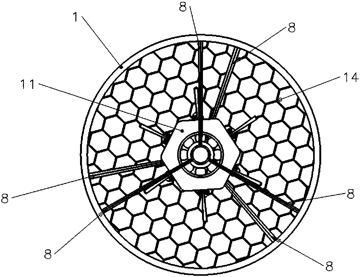 Device for improving stability of liquid flow