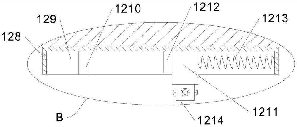 Intelligent instrument and meter fixing and clamping device facilitating heat dissipation