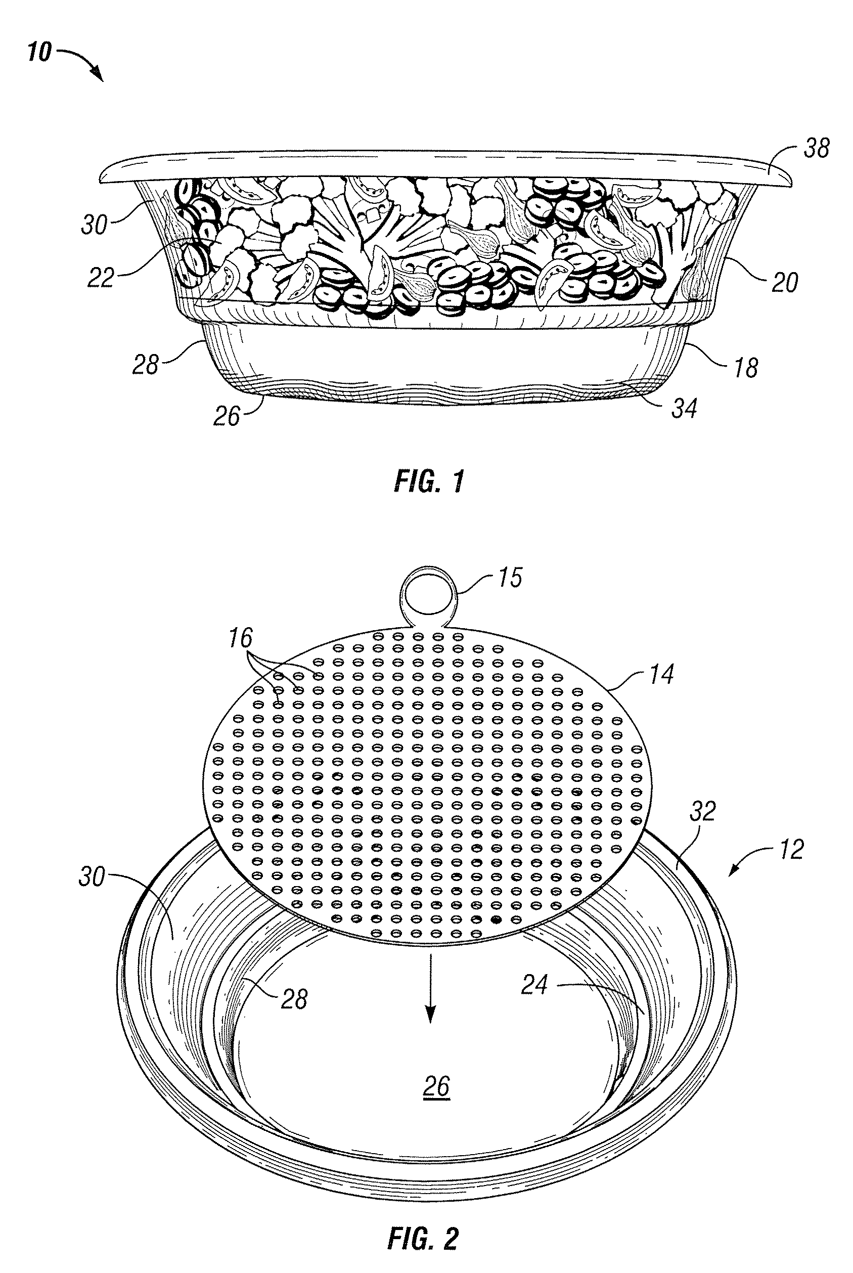 Microwavable steamer food pack