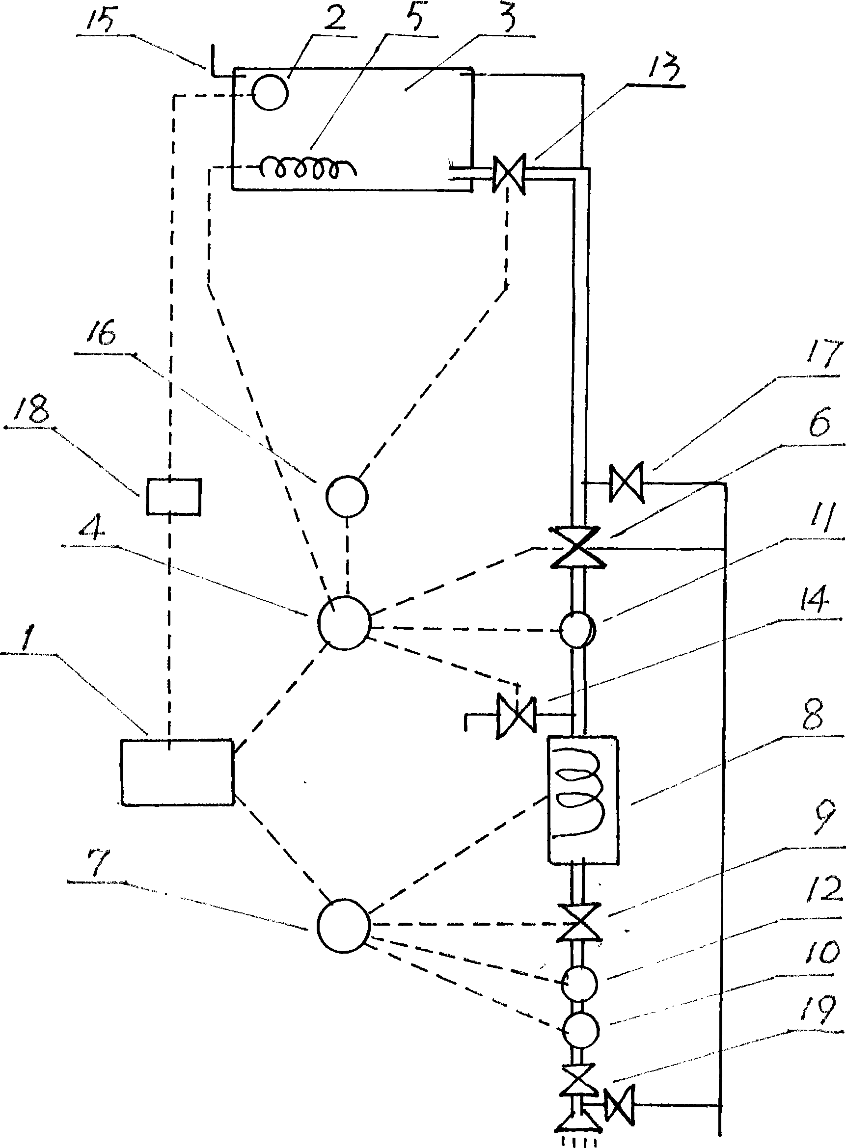 Solar-electric instant-heating type constant temperature water heater