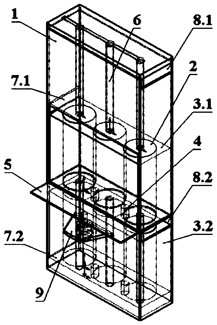 Active air cooling and phase change cooling composite battery thermal management system and working method thereof