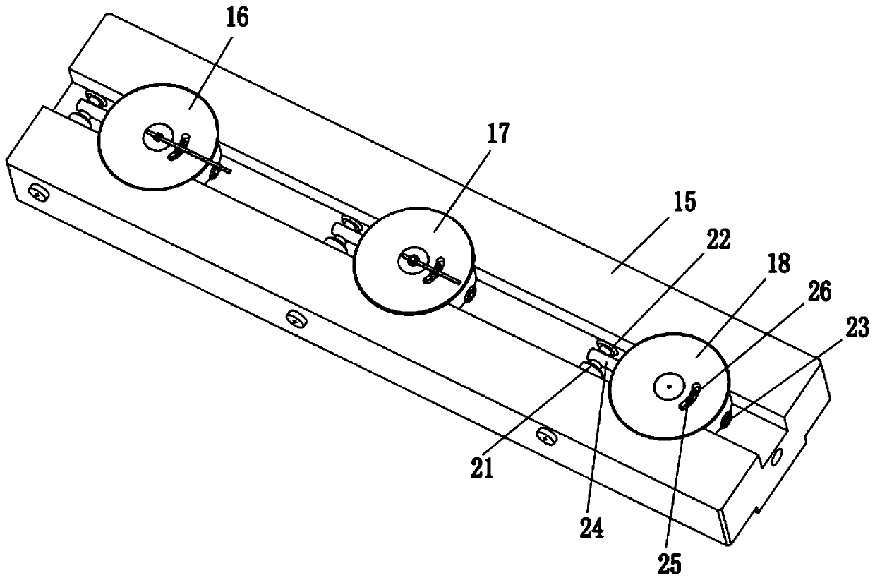 Full-automatic pointer assembling machine