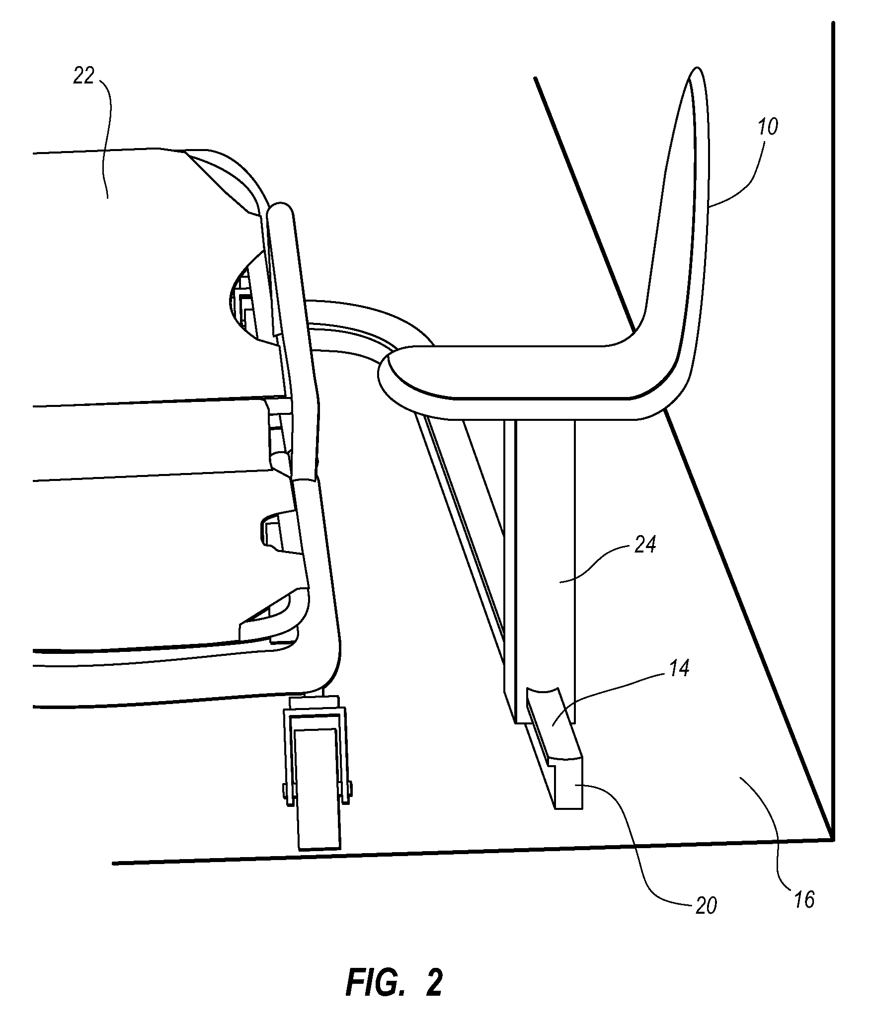 Maneuverable Ambulance Chair