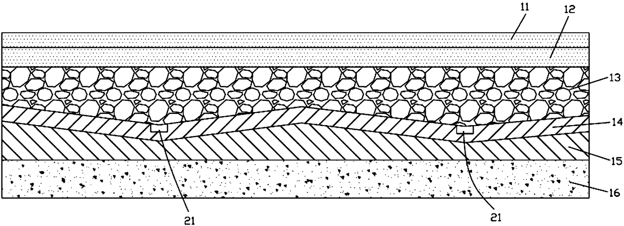 Sponge city street tree feeding system