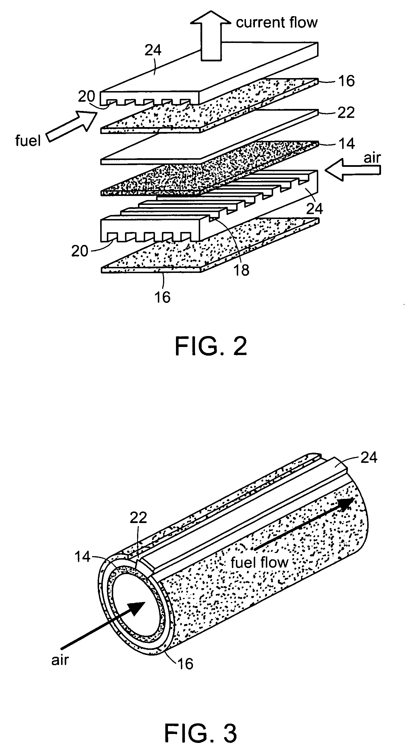 Ceramic interconnect for fuel cell stacks