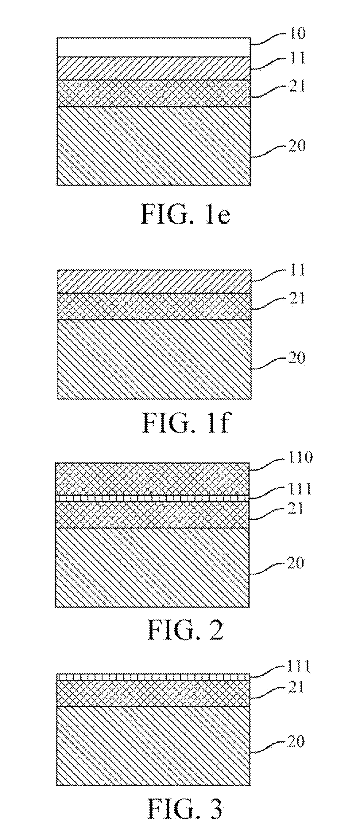 Method for preparing GOI chip structure