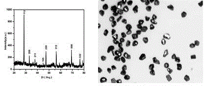 Micron-sized spherical copper-zinc-tin-sulfur monocrystal particle preparation method