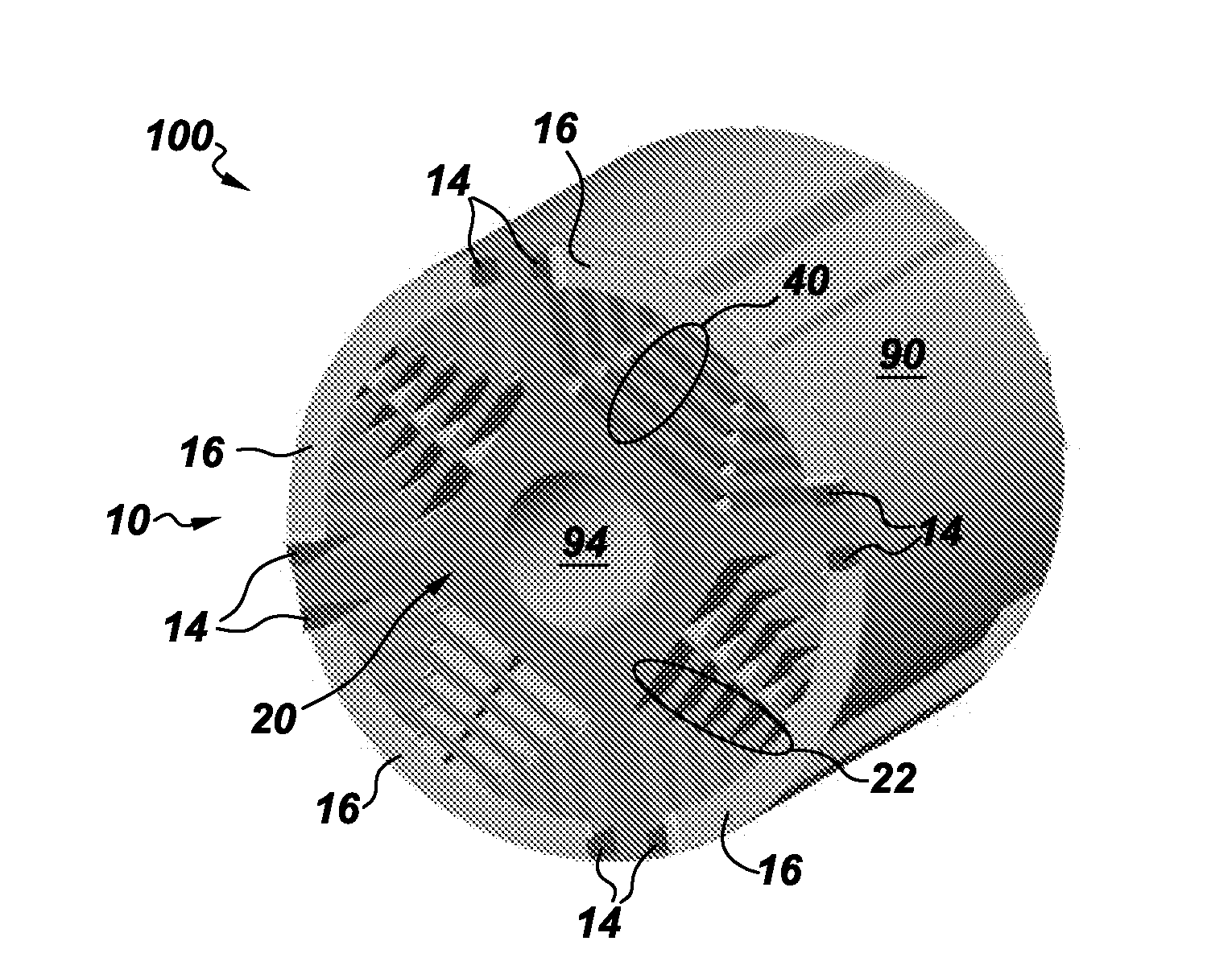 D-ring implementation in skewed rotor assembly