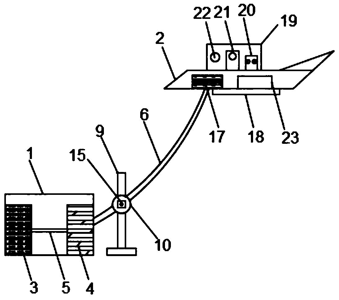 Medium and low altitude flying unmanned aerial vehicle monitoring system