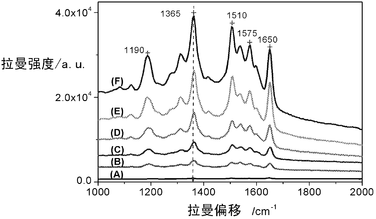 High-sensitivity SERS (surface enhanced Raman scattering) sensor active-substrate for drug detection and preparation method thereof