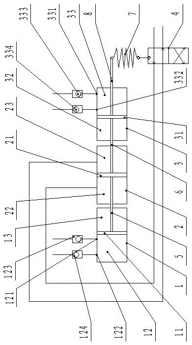 Automatic reversing mechanism