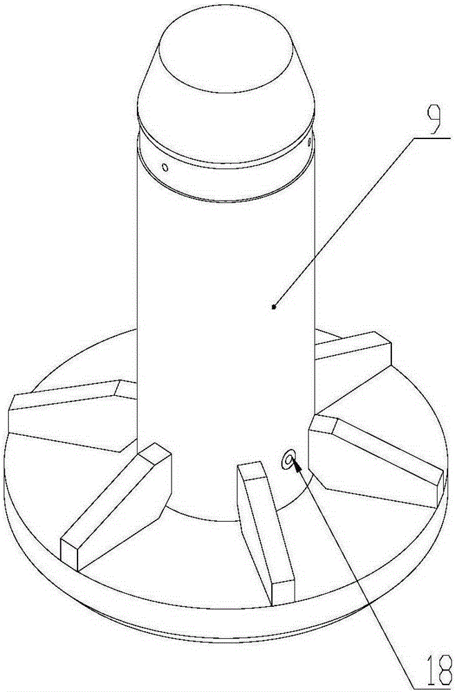 Combined type slewing bearing device