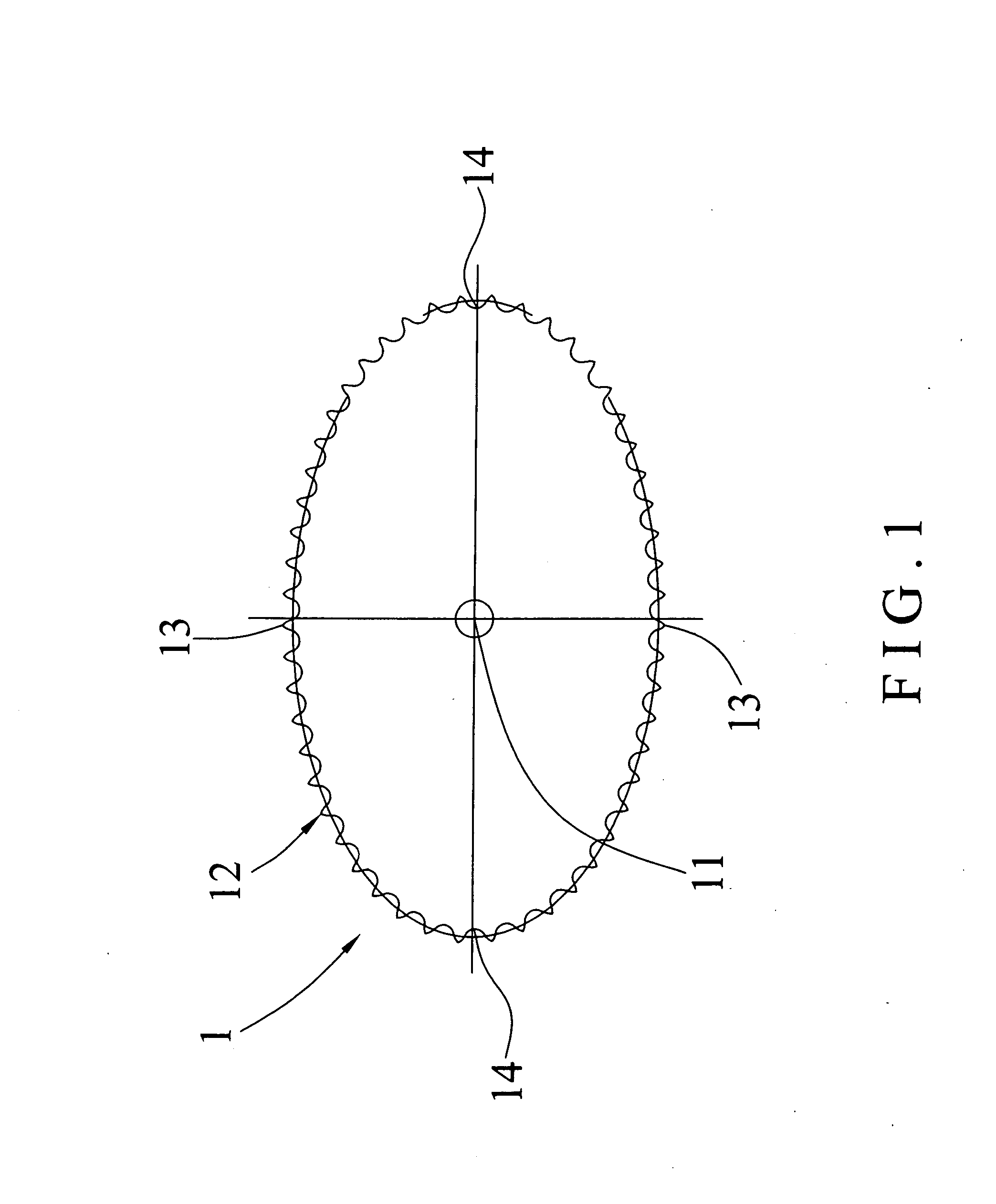 Chain wheel for bicycle