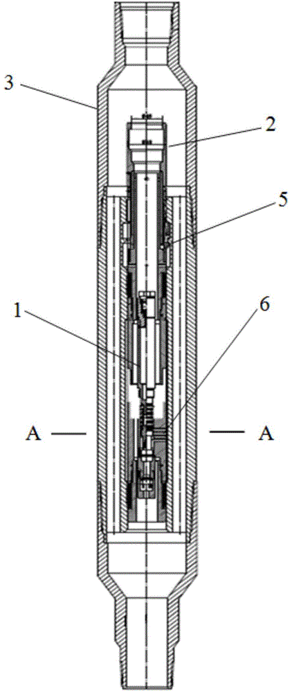 CYT-1 concentric dropping-fishing type gas lifting tool and use method thereof