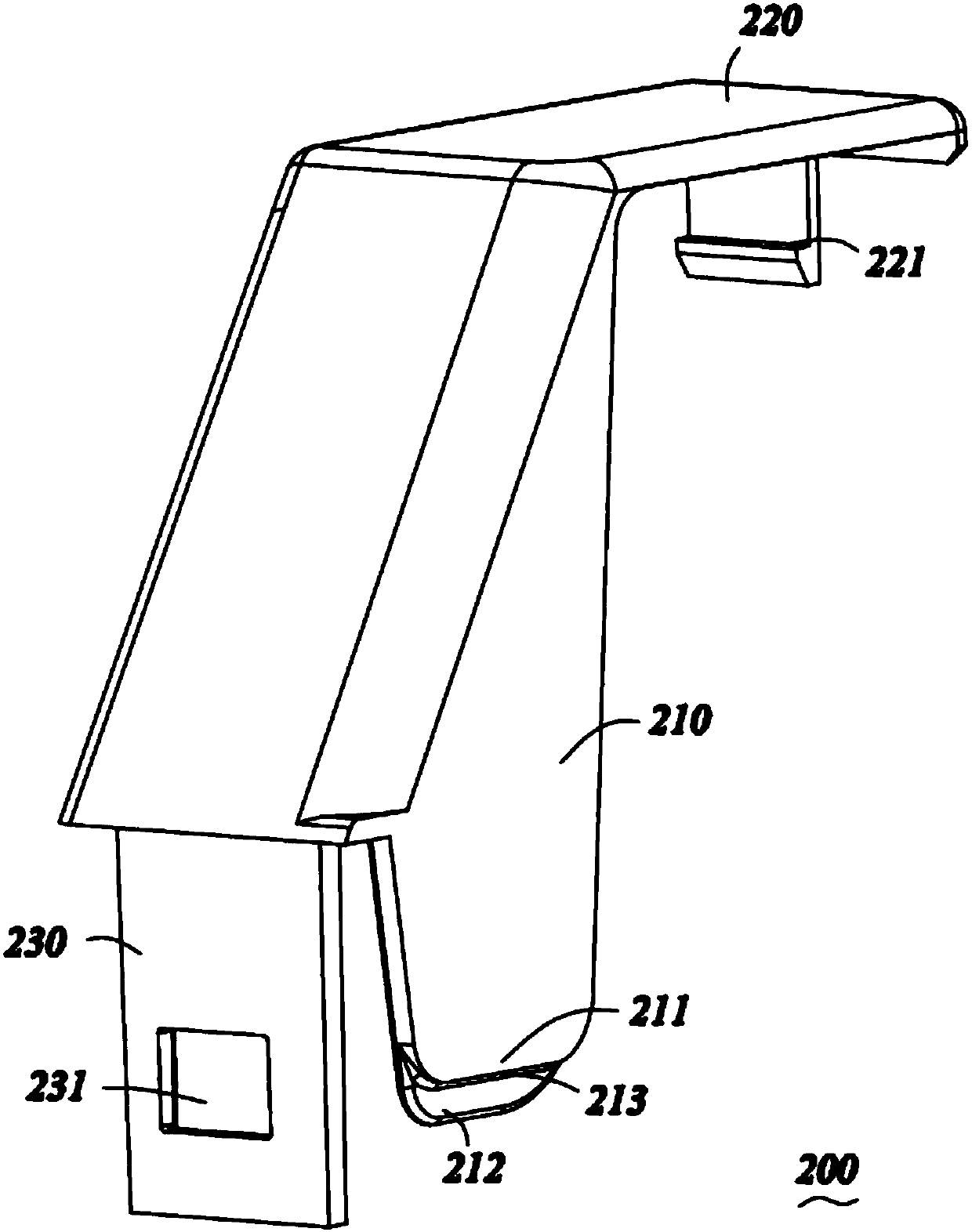 Decorative strip assembly