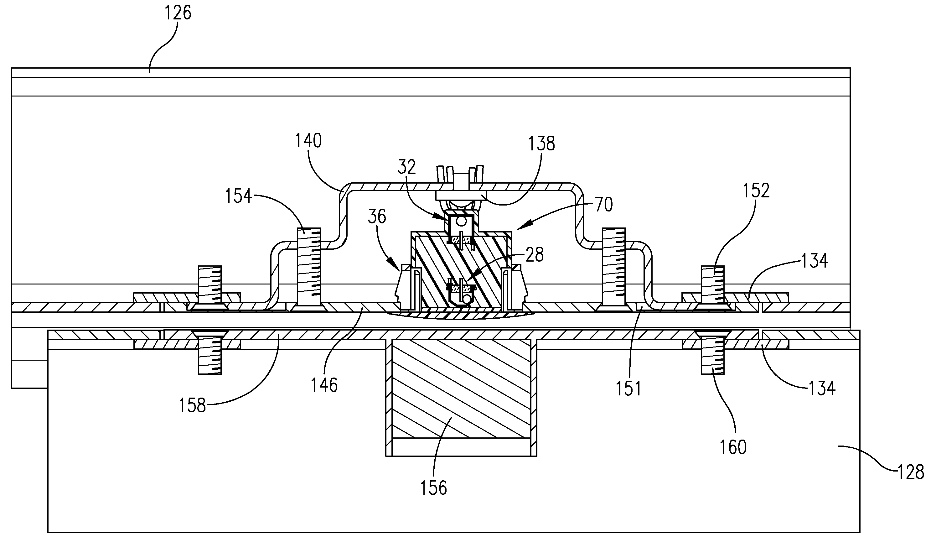 High security switch assembly