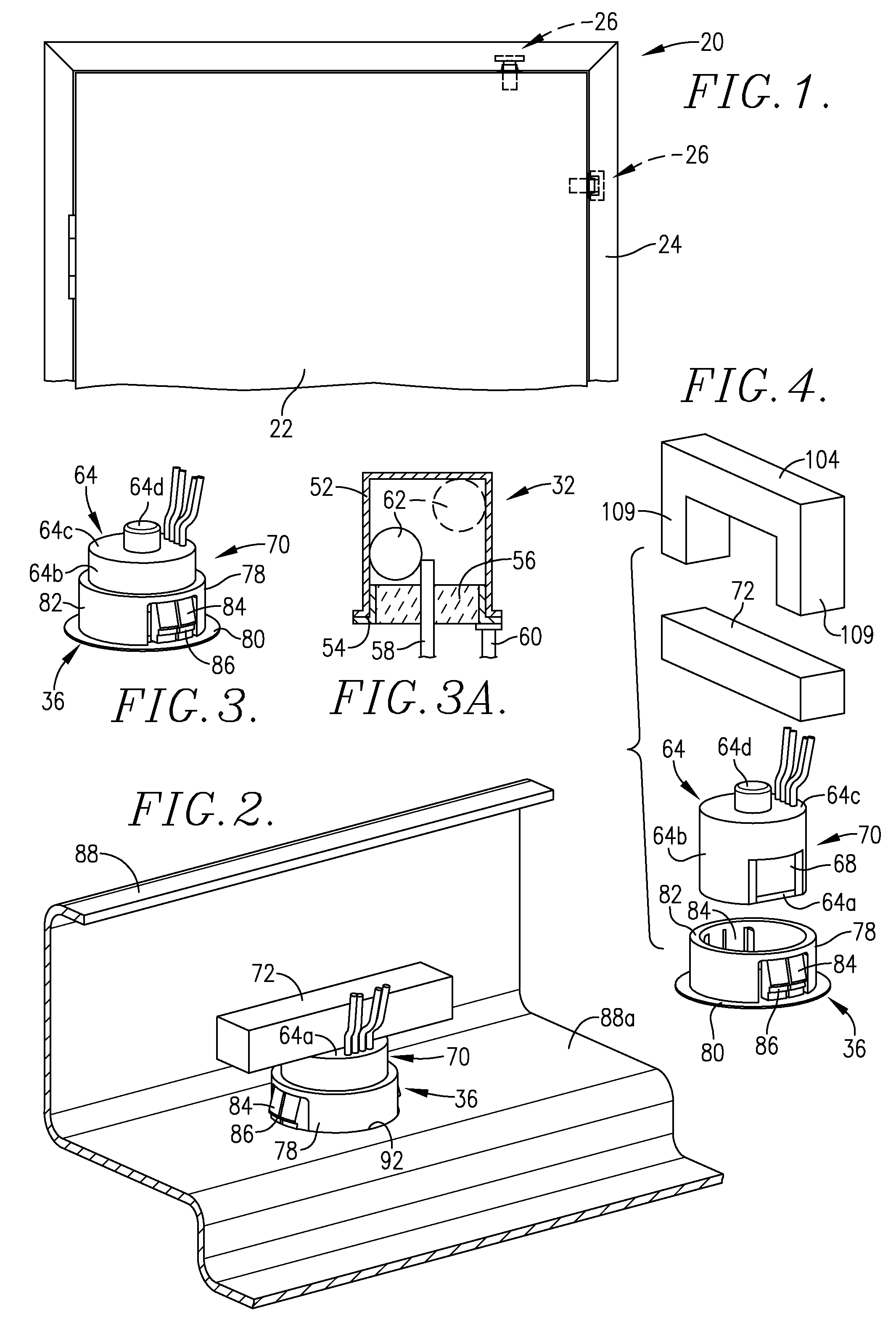 High security switch assembly