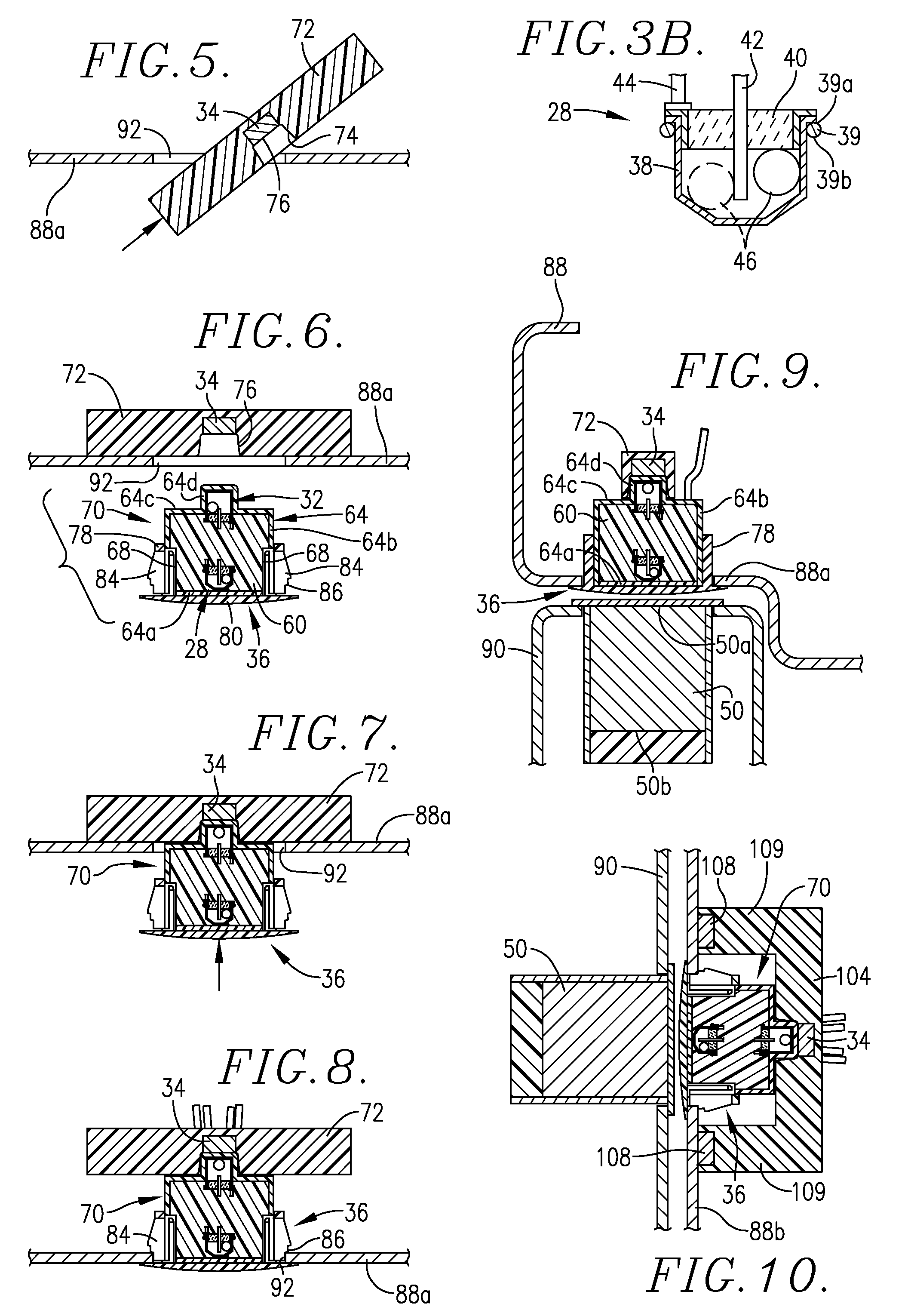 High security switch assembly