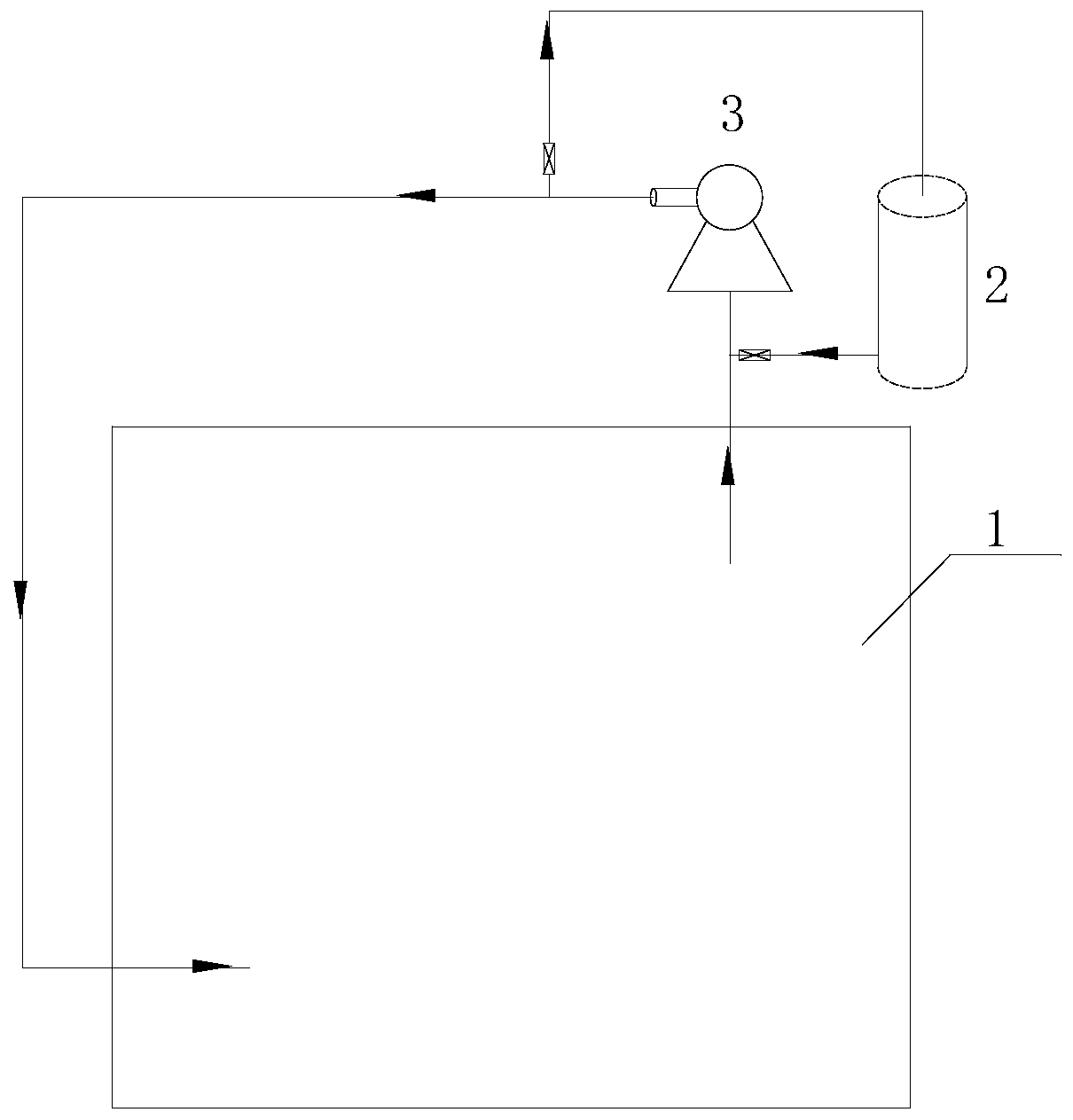 Odor pollutant control method for evaporation pond of in-situ leaching uranium mine