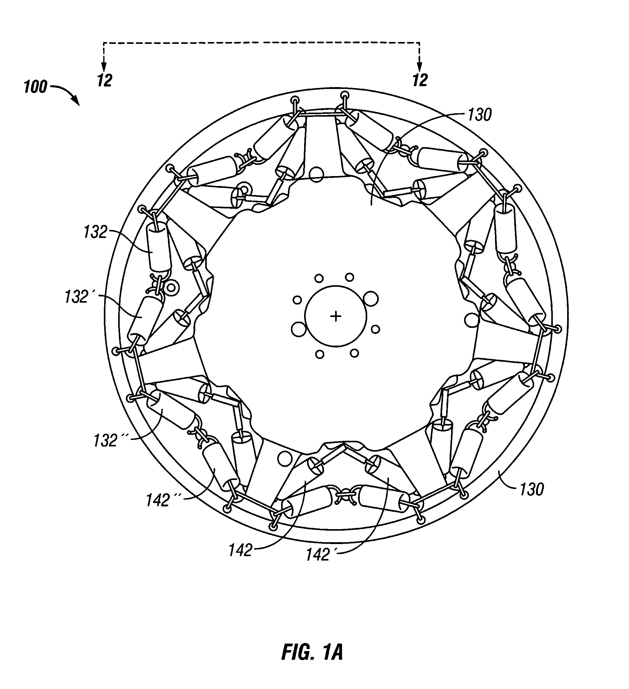 Three-axis offset damping system