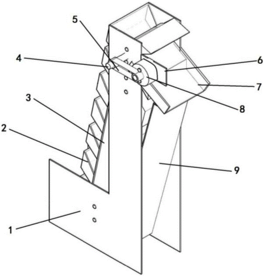 Water-electricity hybrid driven overturning fish rising device