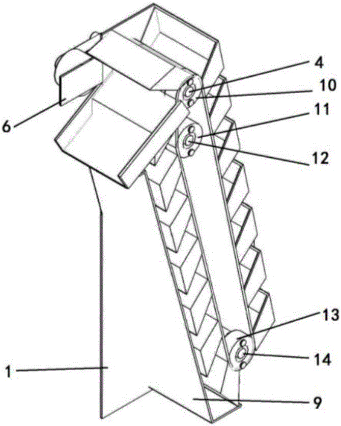 Water-electricity hybrid driven overturning fish rising device