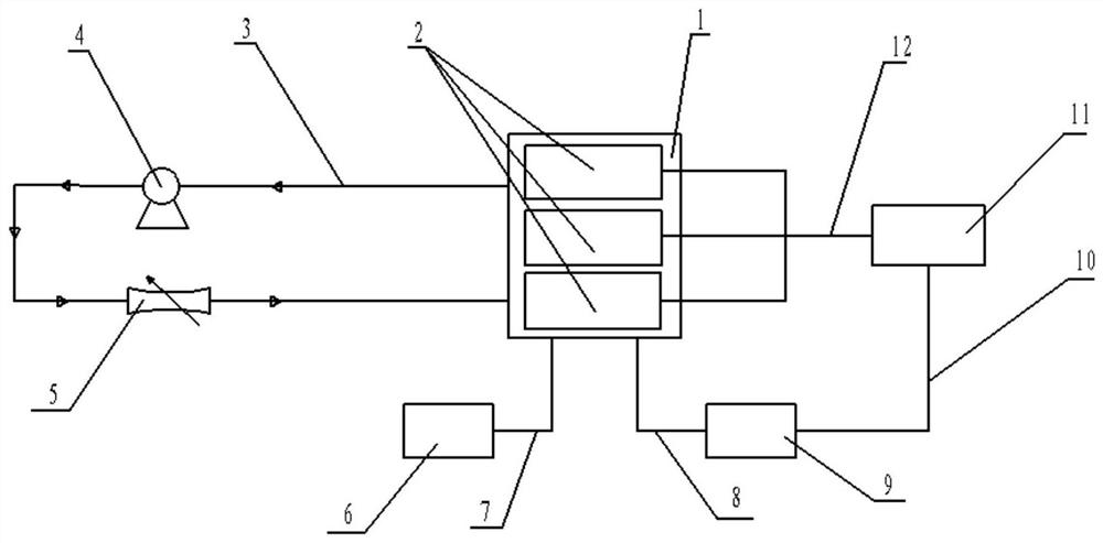 A magnetic fluid liquid cooling plate, a liquid cooling system composed of the same, and a control method thereof