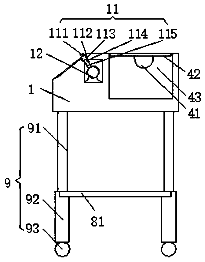 Needle puncture anesthesia device