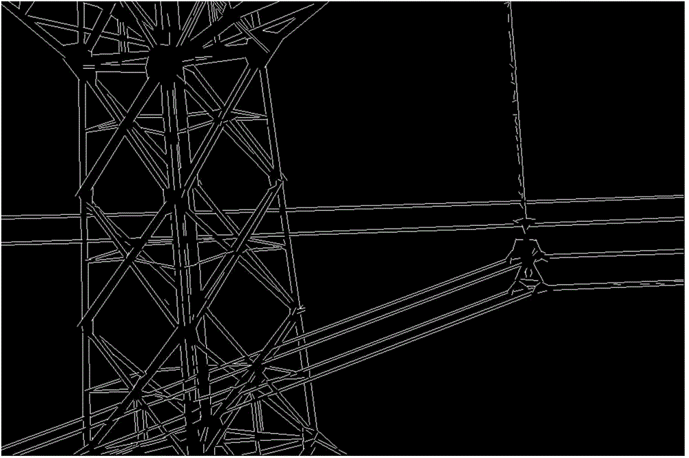 Identification method for transmission line tower inspection by unmanned aerial vehicle