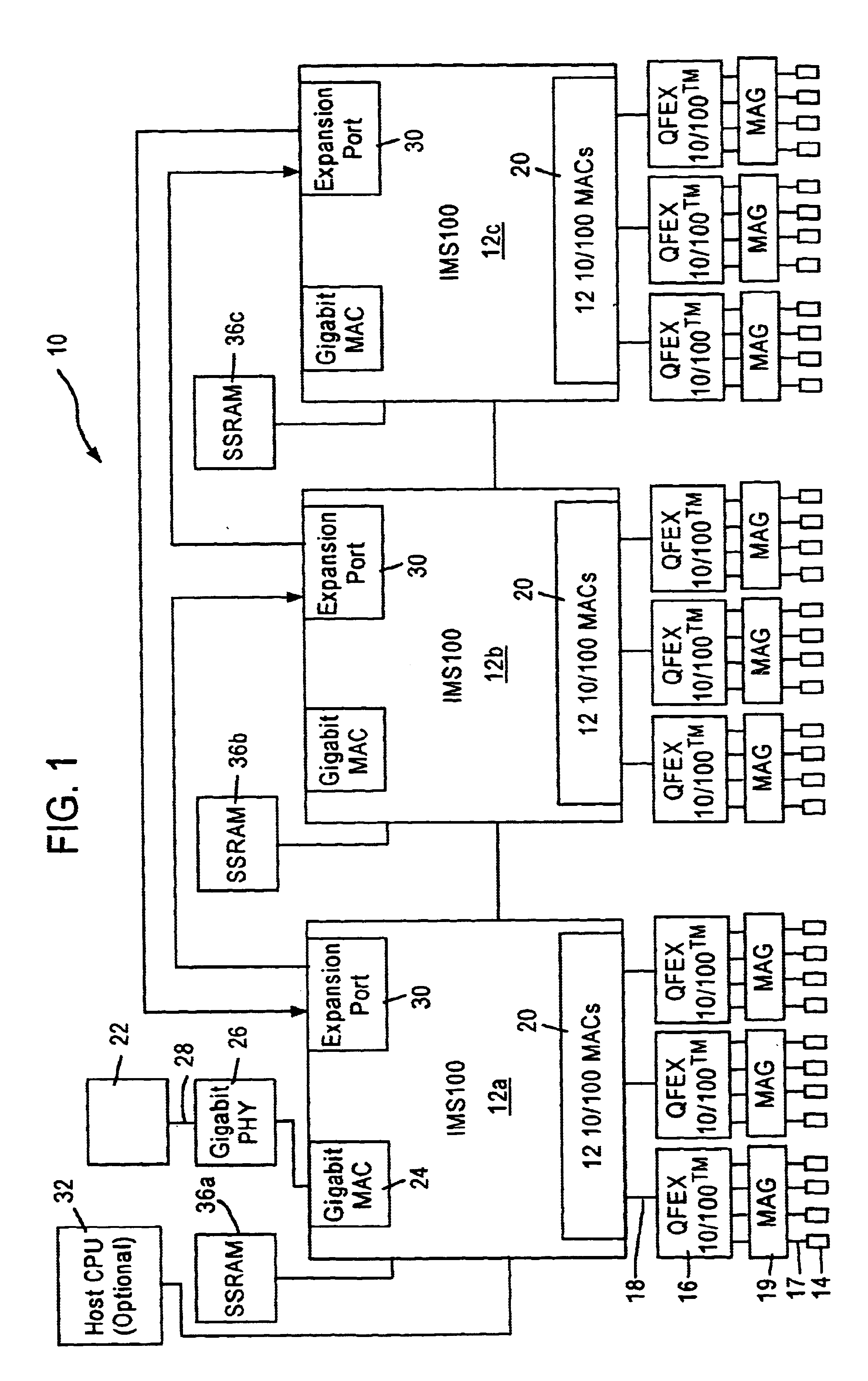 Method and apparatus for operating a network switch in a CPU-less environment