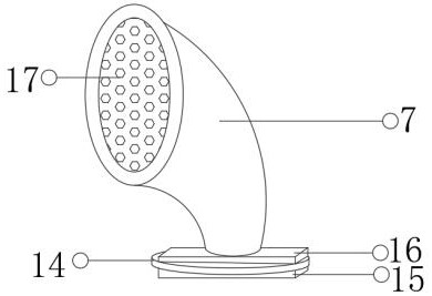 A drinking water device for quail breeding