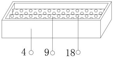 A drinking water device for quail breeding