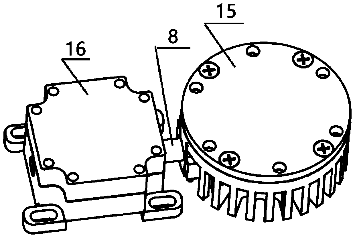 A voltage stabilizing device with energy conversion function for cryogenic compressed gas cavity