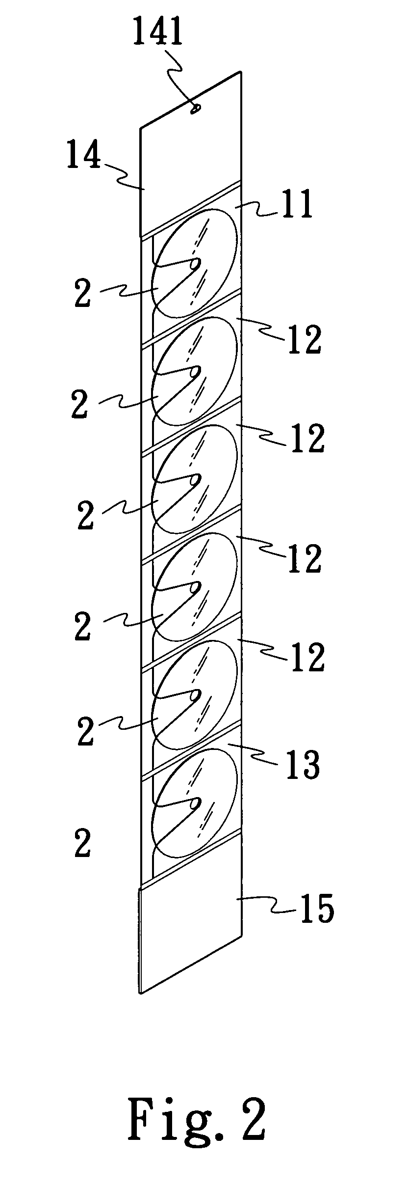 Structure of CD storage