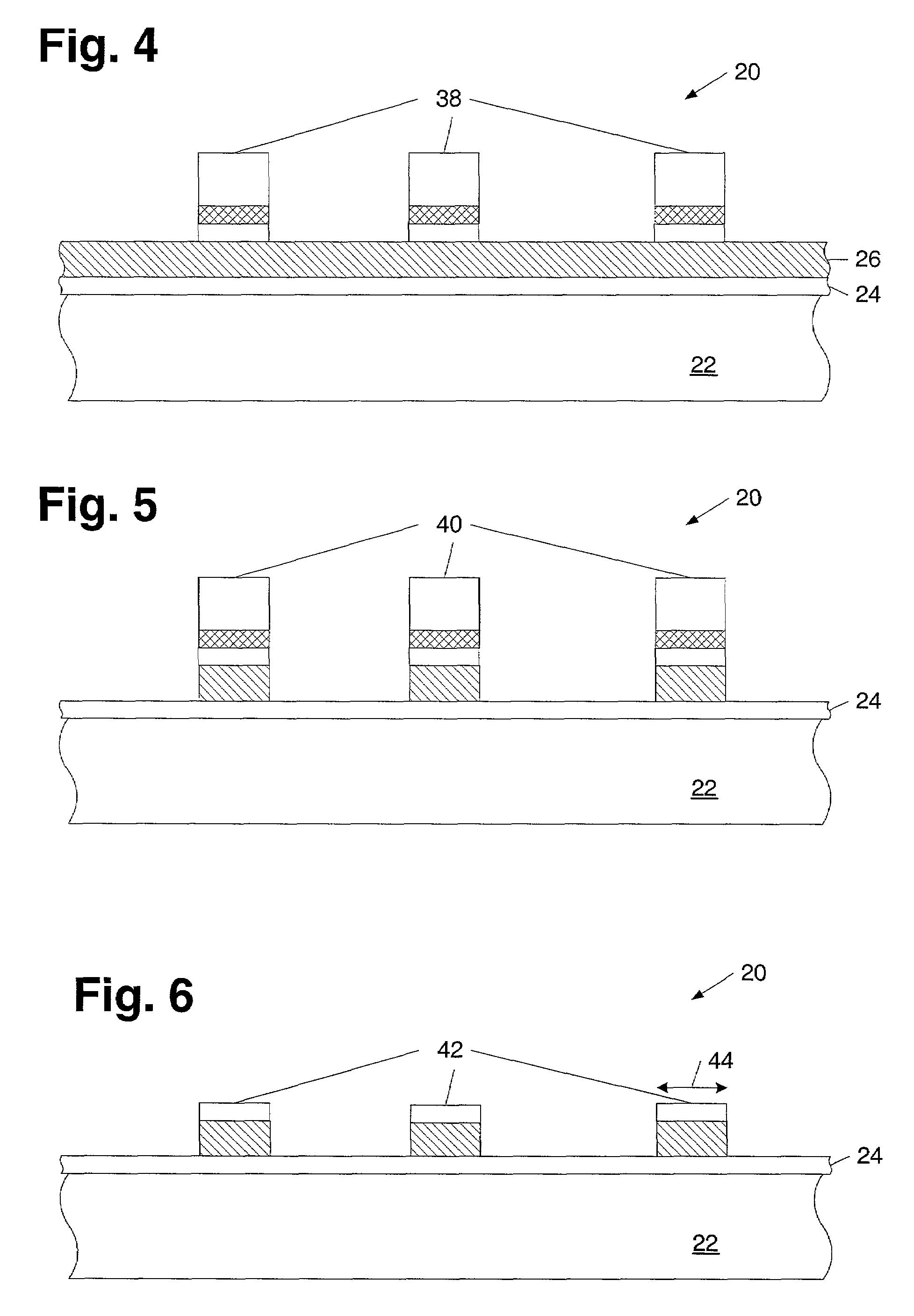 Reducing defect formation within an etched semiconductor topography