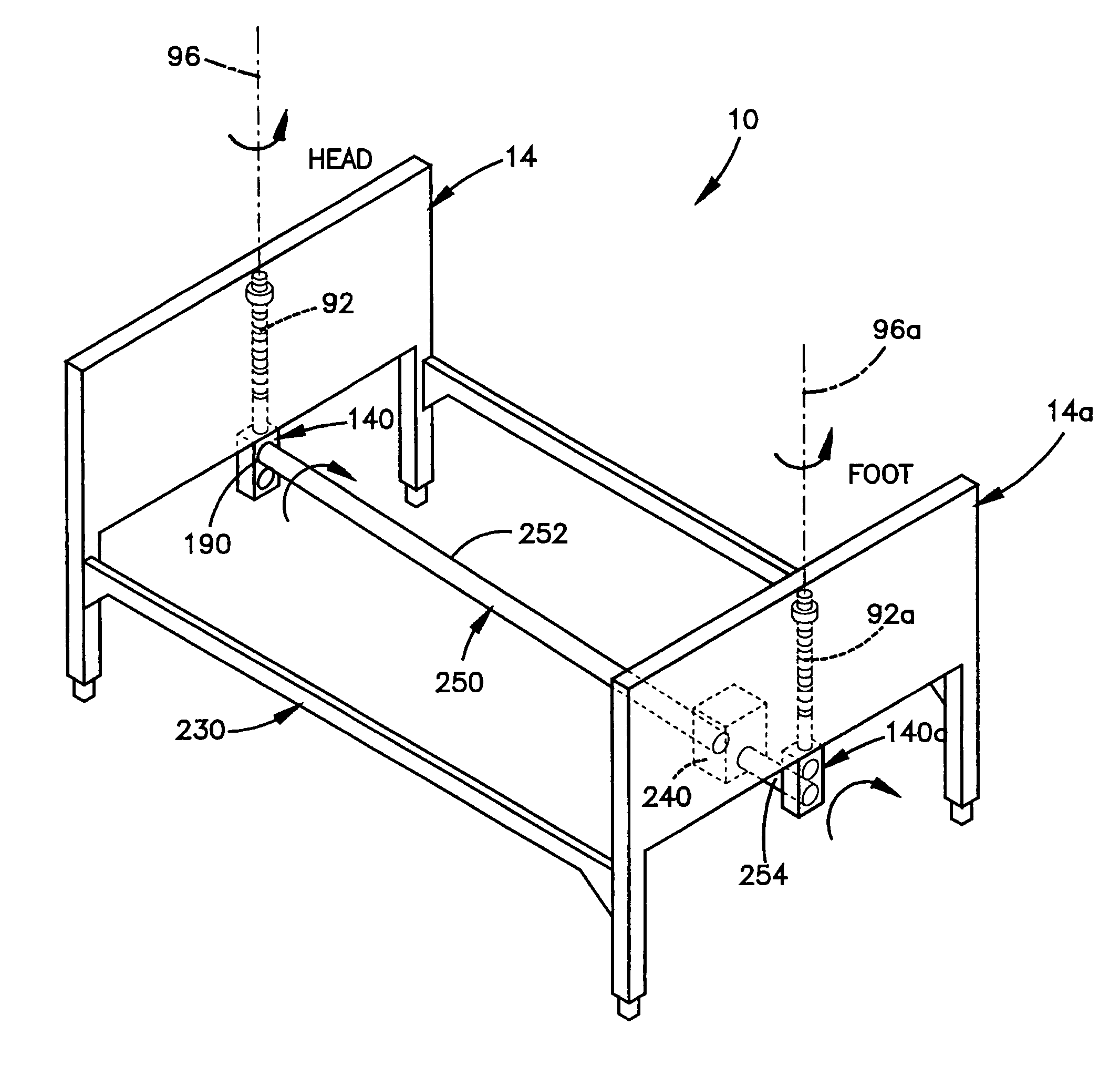 Adjustable bed