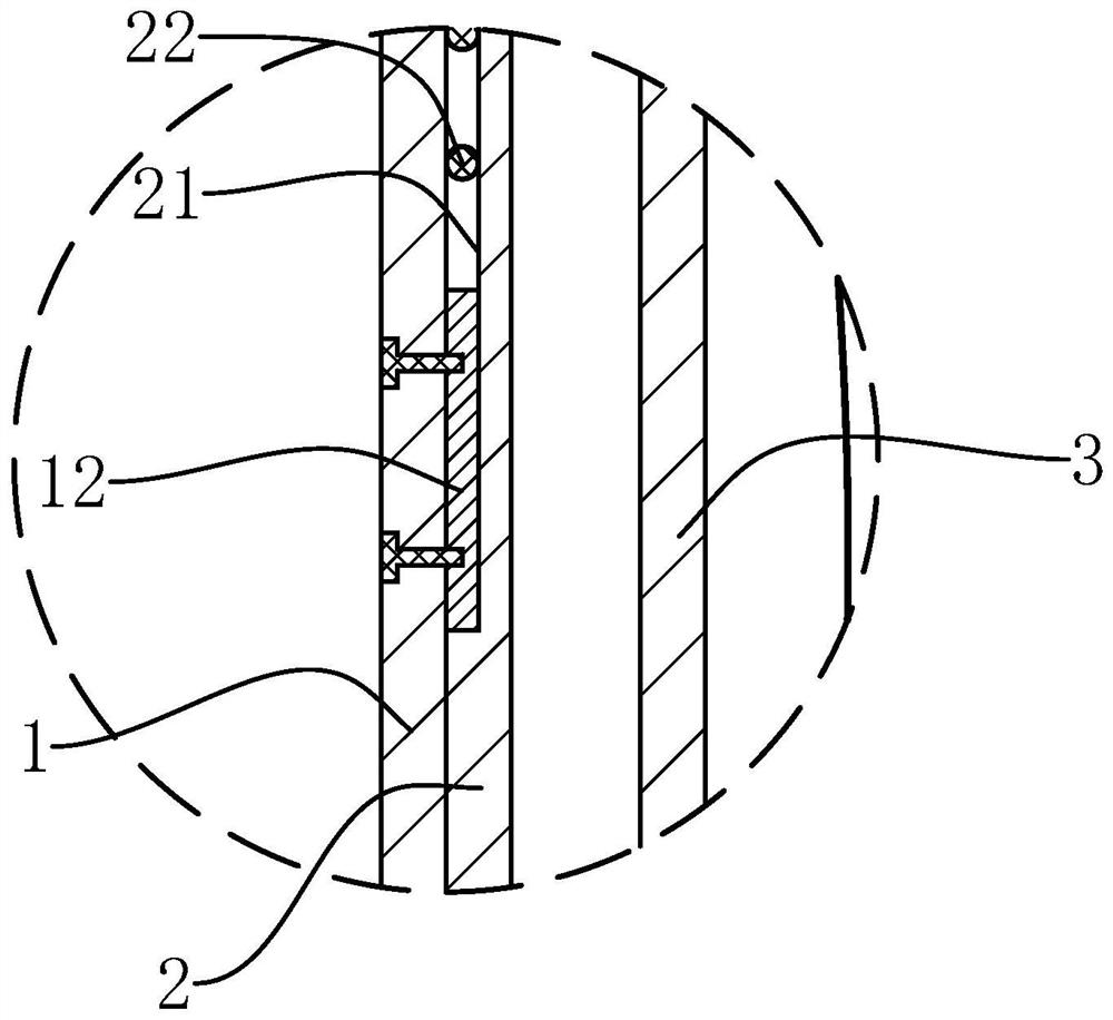 A high-efficiency vomiting receiving device