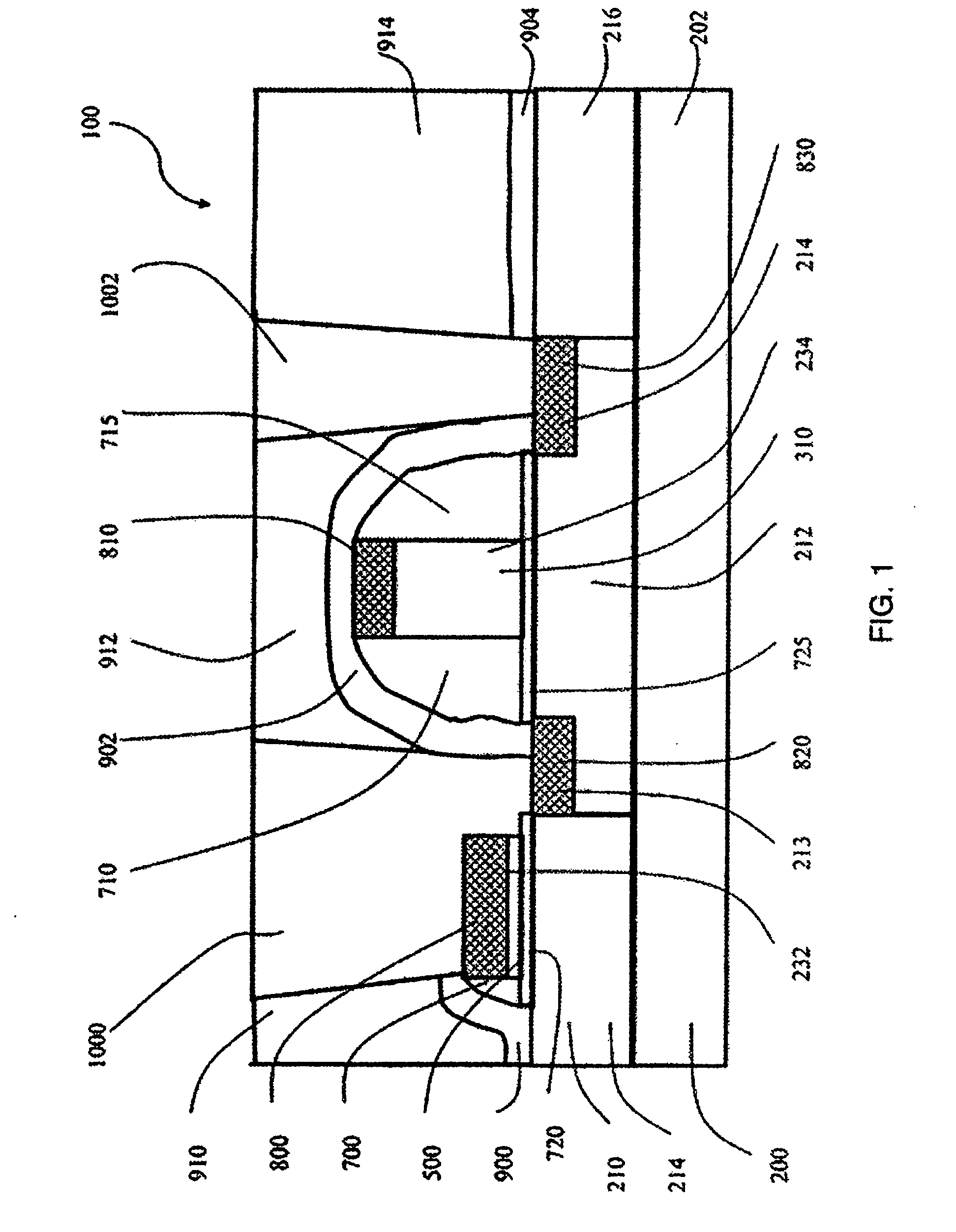 Structure and method for making high density mosfet circuits with different height contact lines