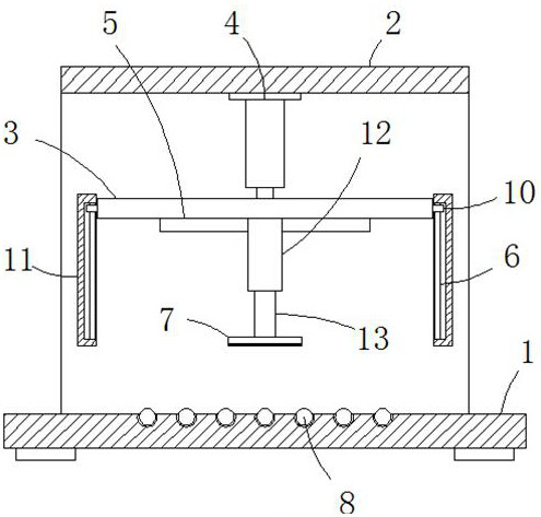 Automatic welding production line of automobile floor