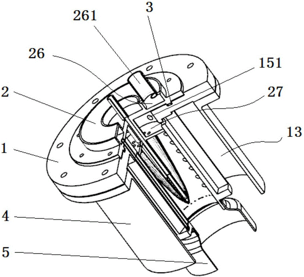 Dry low-emission combustor