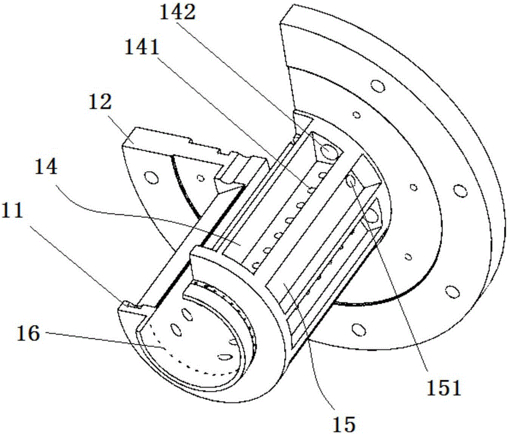 Dry low-emission combustor