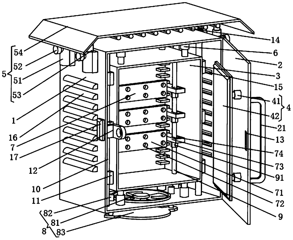 An intelligent low-voltage integrated distribution box