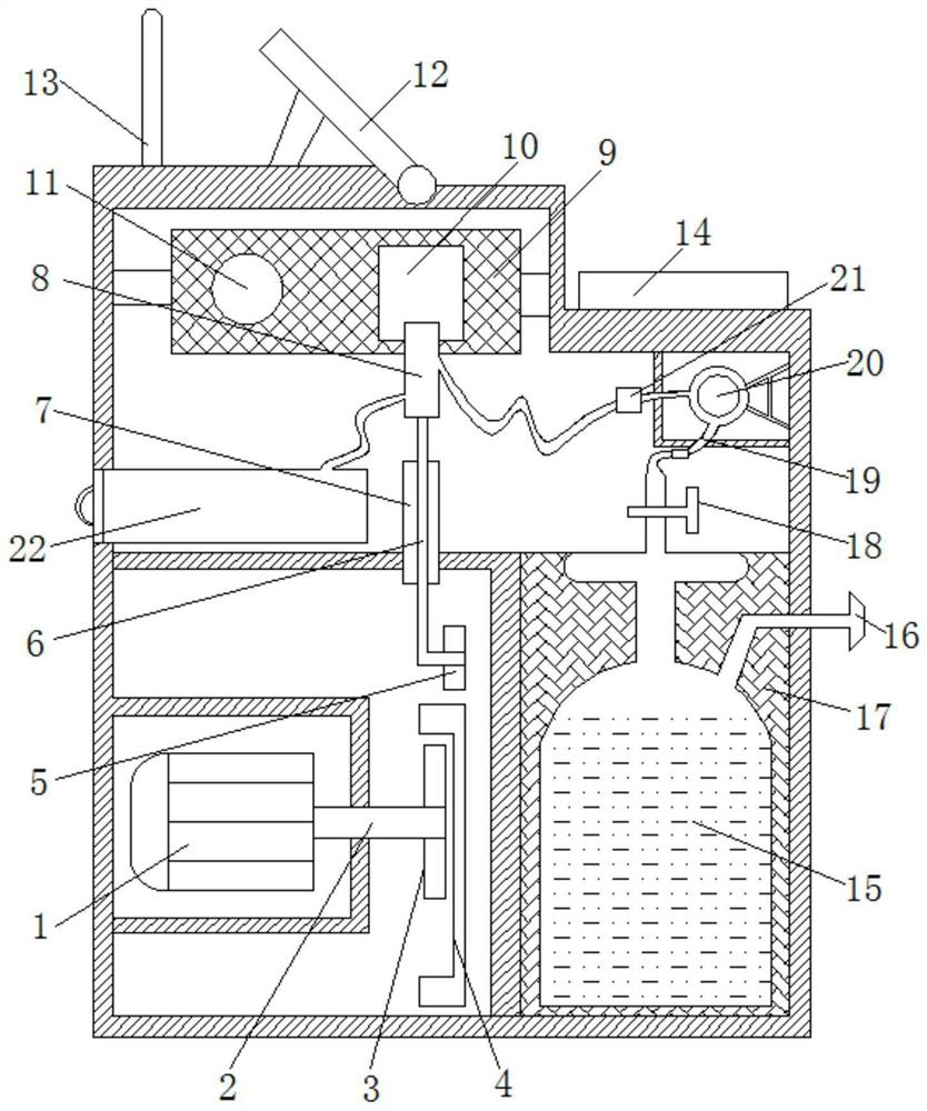 A cooling device for computer information technology based on liquid nitrogen refrigeration