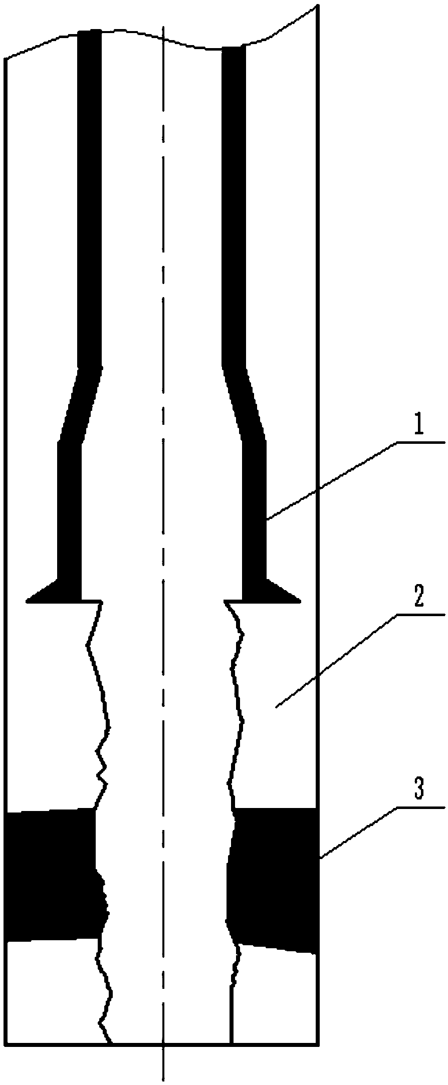 Isobaric expansion casing leakage stopping method