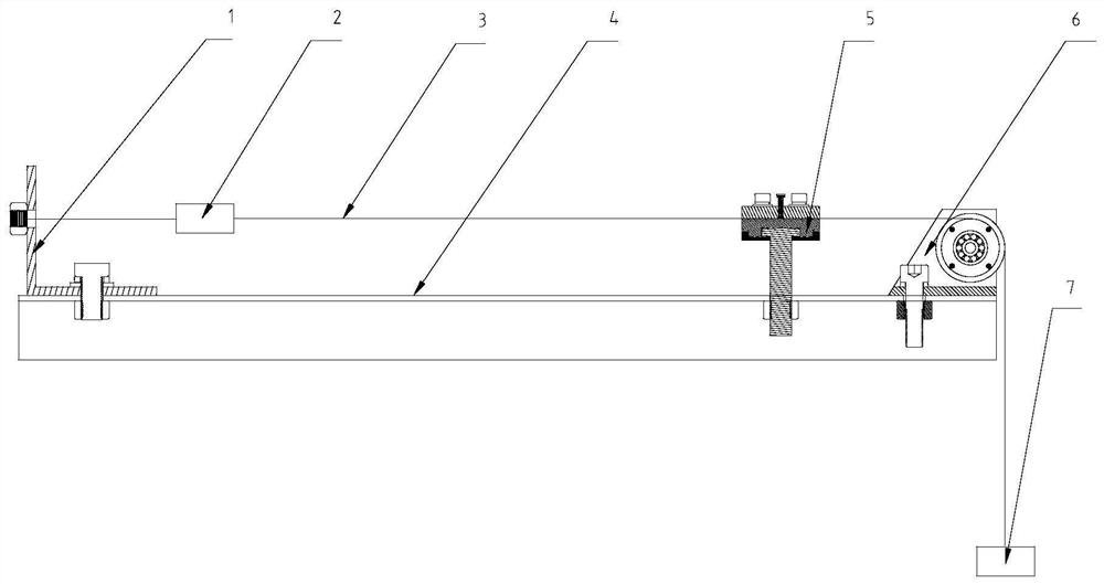 Device and method for quickly calibrating mechanical tensiometer